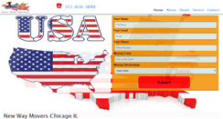 Desktop Screenshot of newwaymovers.com