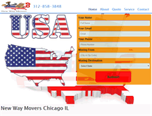Tablet Screenshot of newwaymovers.com